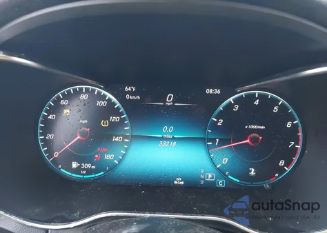 2020 Mercedes-Benz C 300 4Matic z USA, uszkodzony, nr VIN WDDWK8EB0LF951514